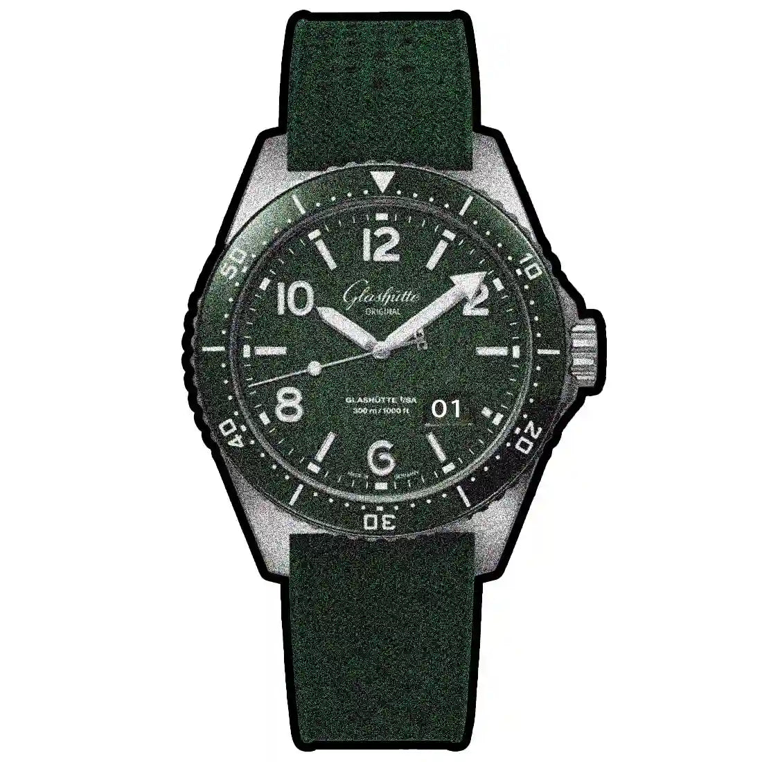 Glashütte Original Spezialist Automatic Green 43 mm