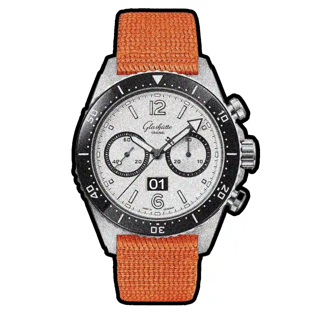 Glashütte Original Spezialist Automatique Blanc