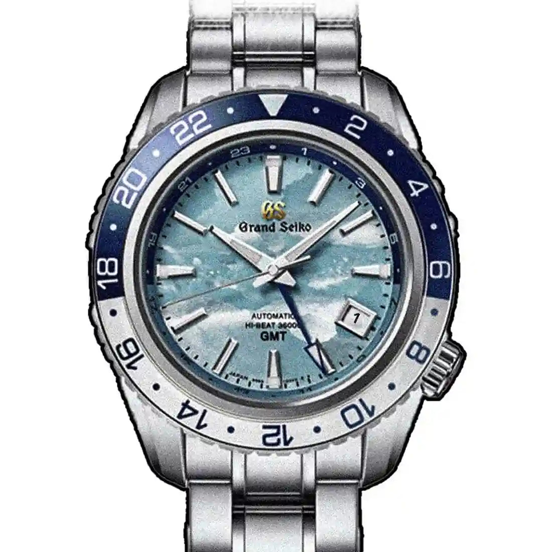 Grand Seiko Sport Grand Seiko Automatik Perlmutt