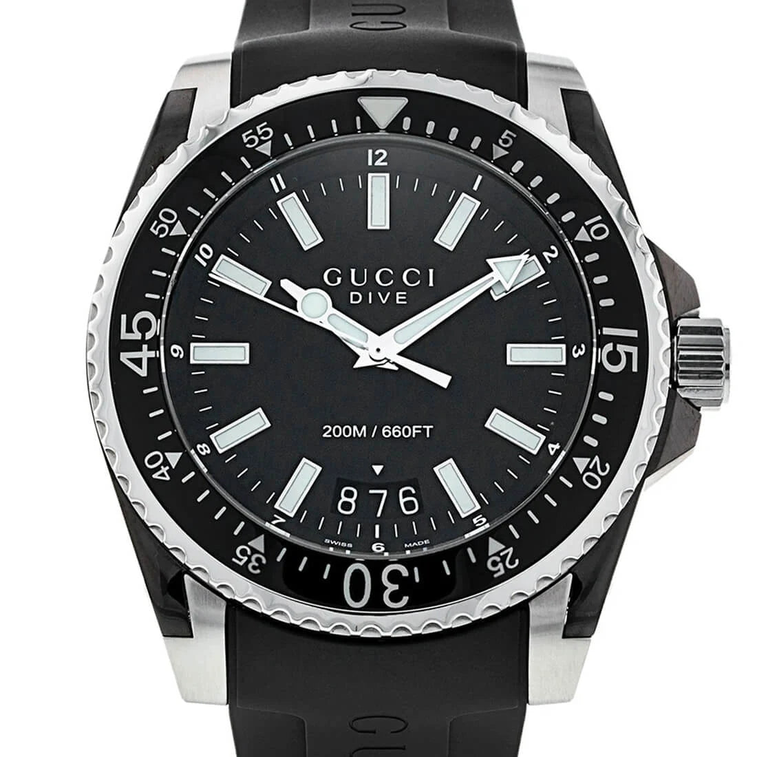 Gucci Dive Quarz Schwarz