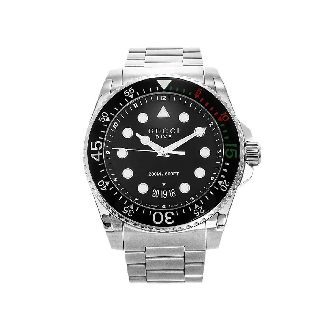 Gucci Dive Quarz Schwarz
