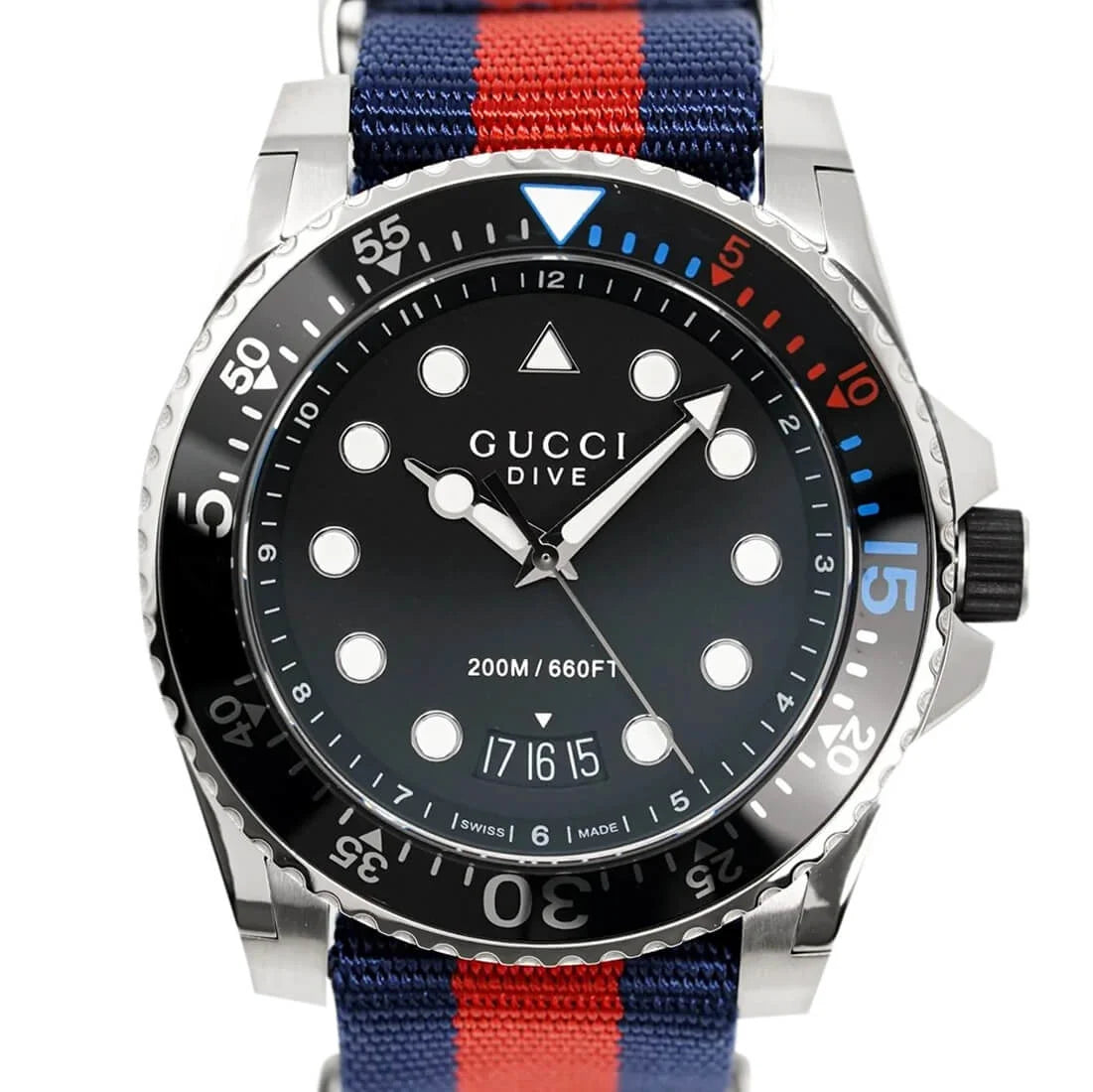 Gucci Dive Quarz Schwarz