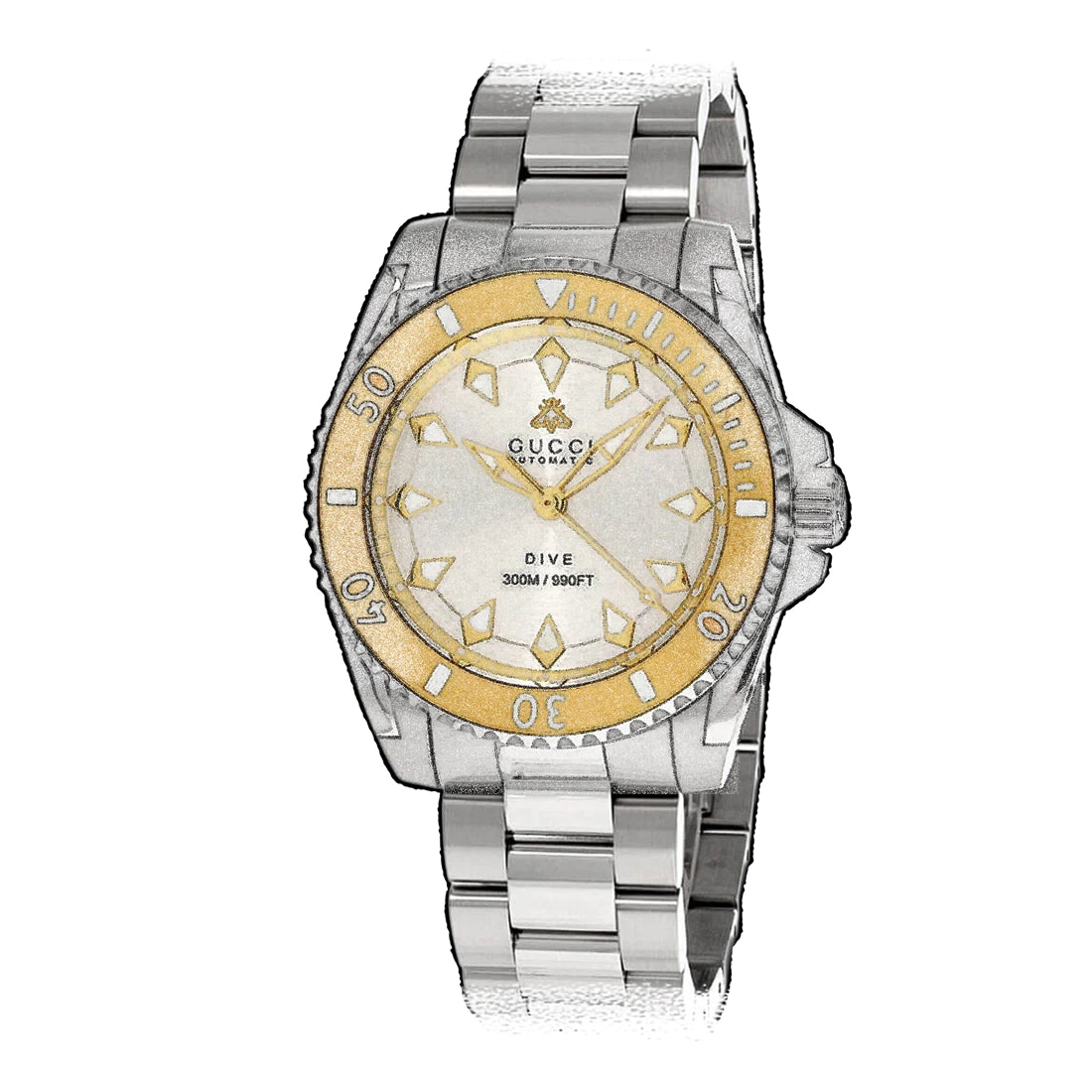 Gucci Dive Automatic Silver 40mm