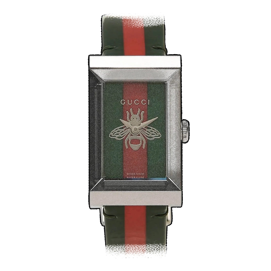 Gucci G-Frame Quarz Perlmutt