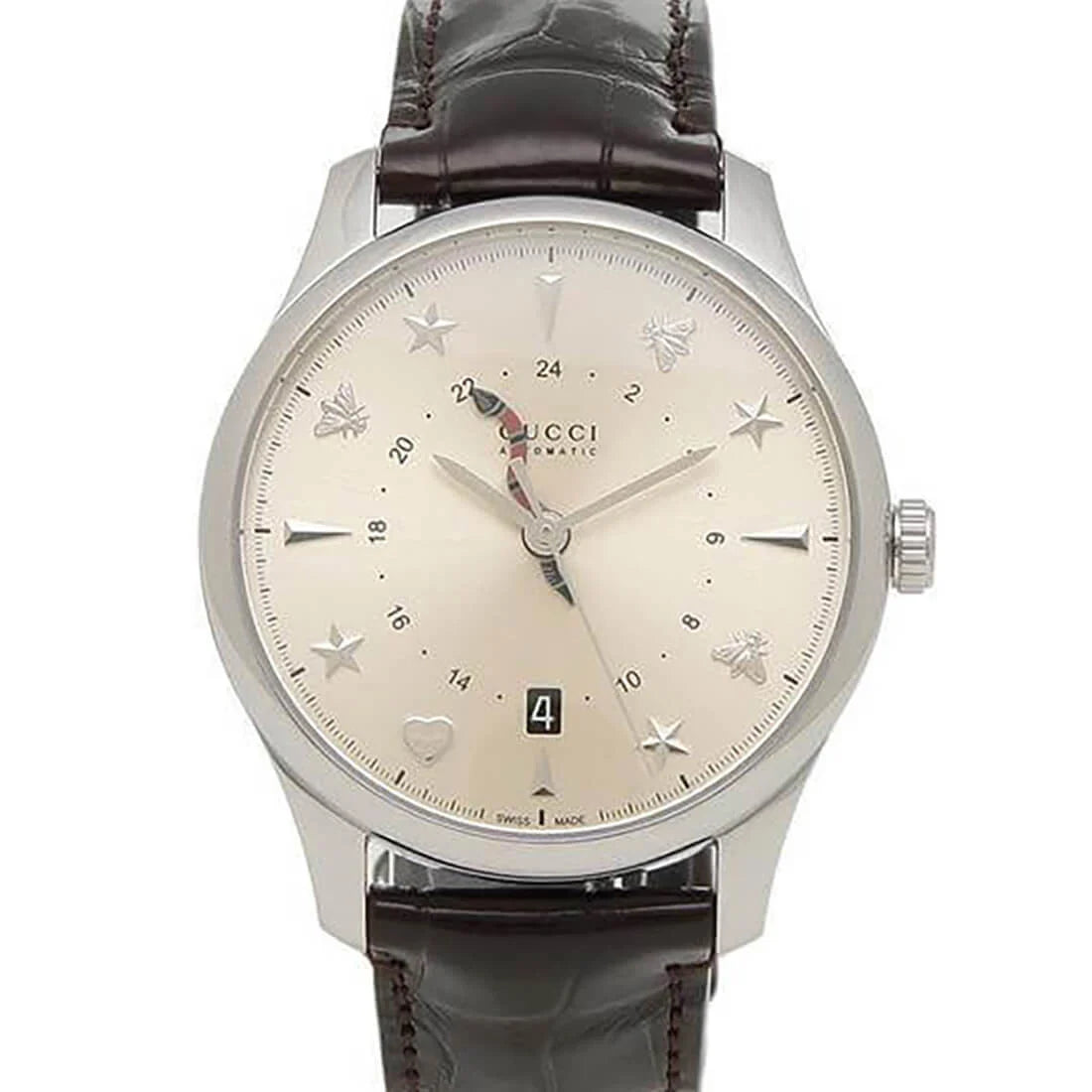 Gucci G-Timeless Automatik Silber