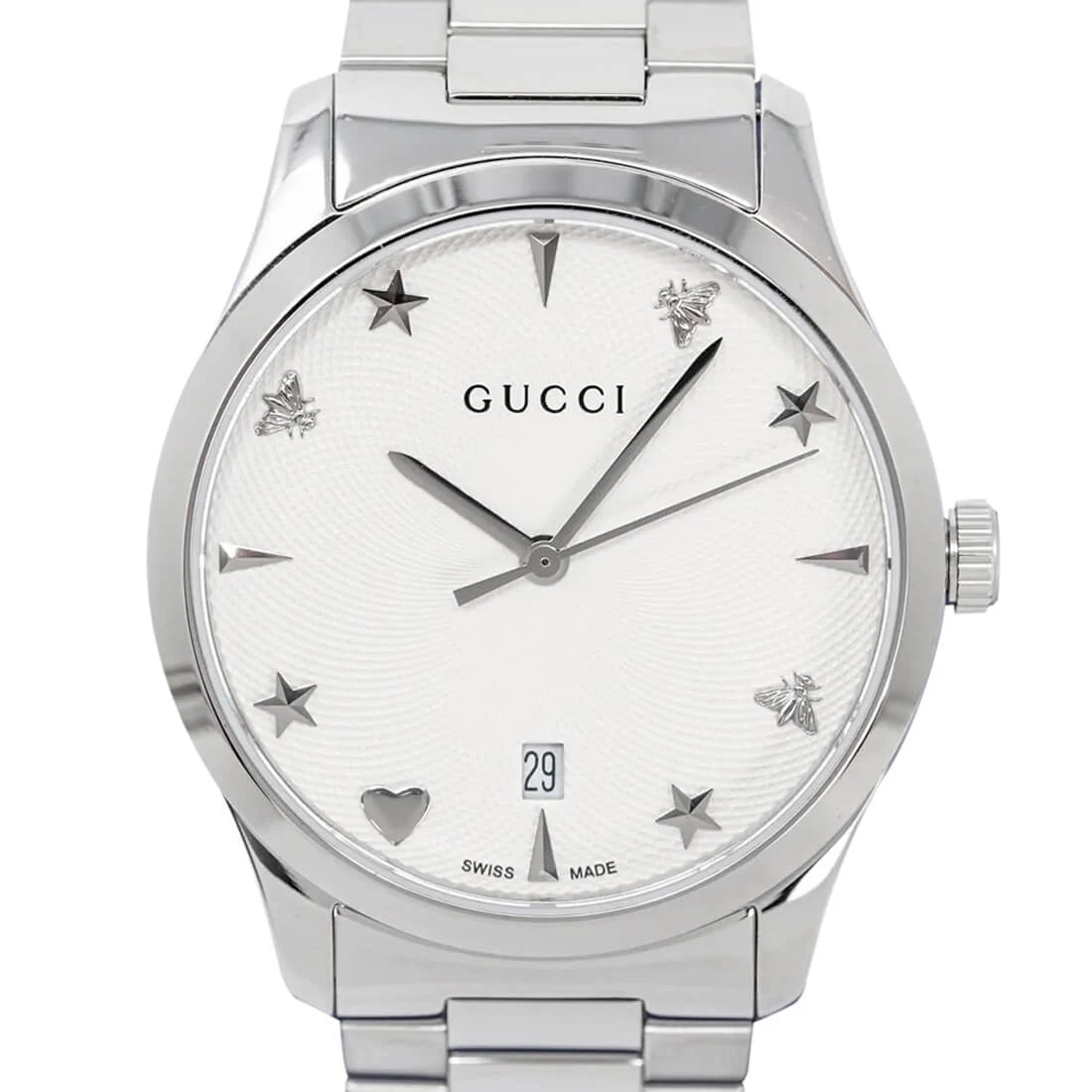 Gucci G-Timeless Quarz Silber