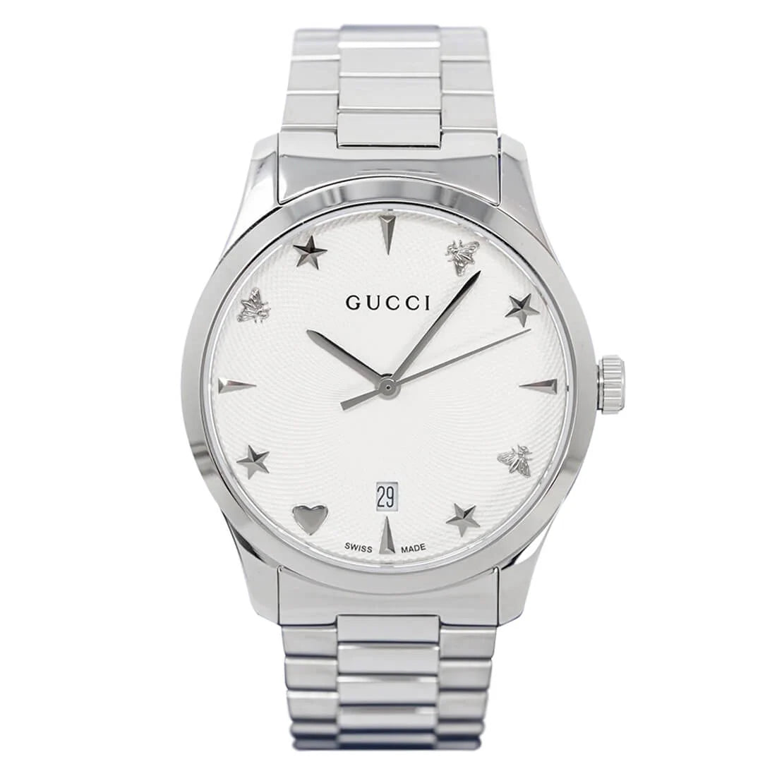 Gucci G-Timeless Quarz Silber