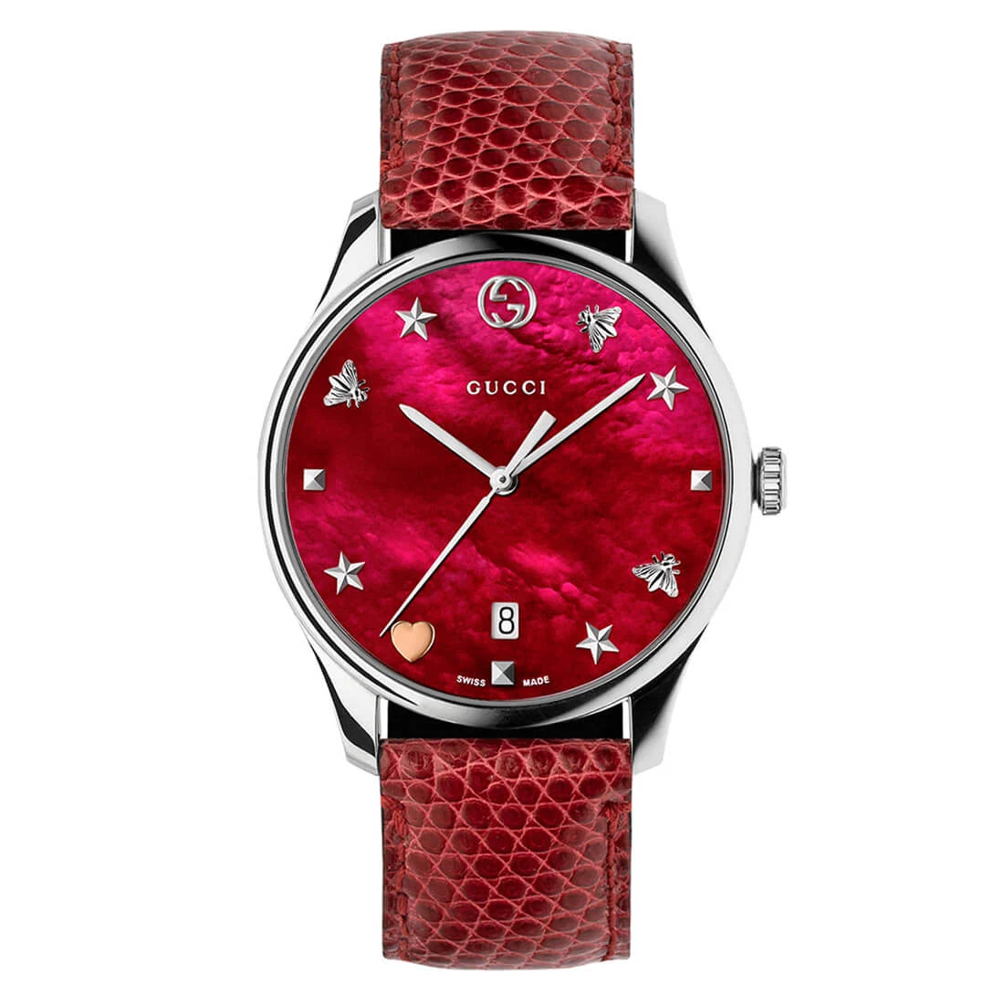 Gucci G-Timeless Quarz Perlmutt