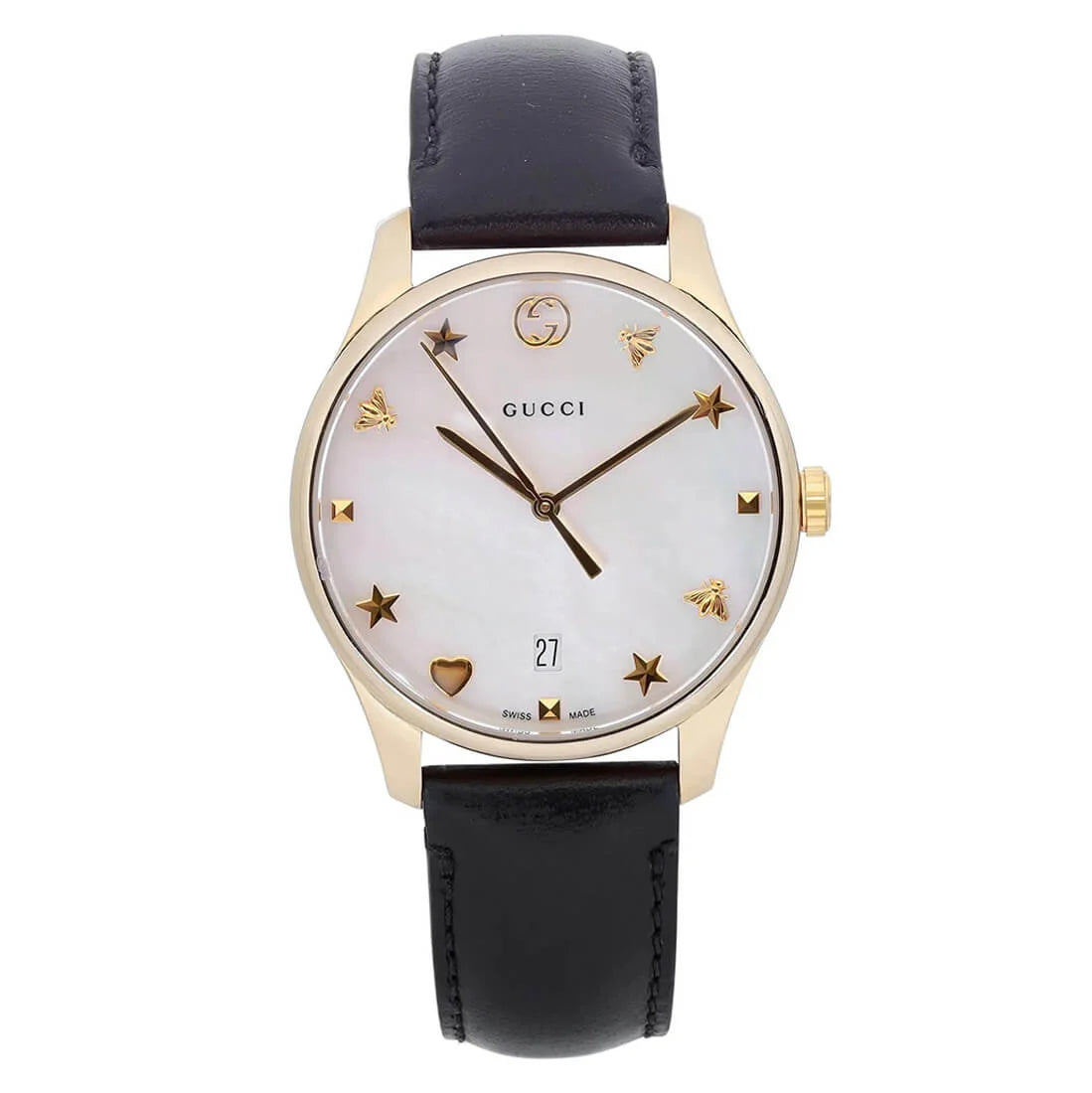 Gucci G-Timeless Quarz Perlmutt