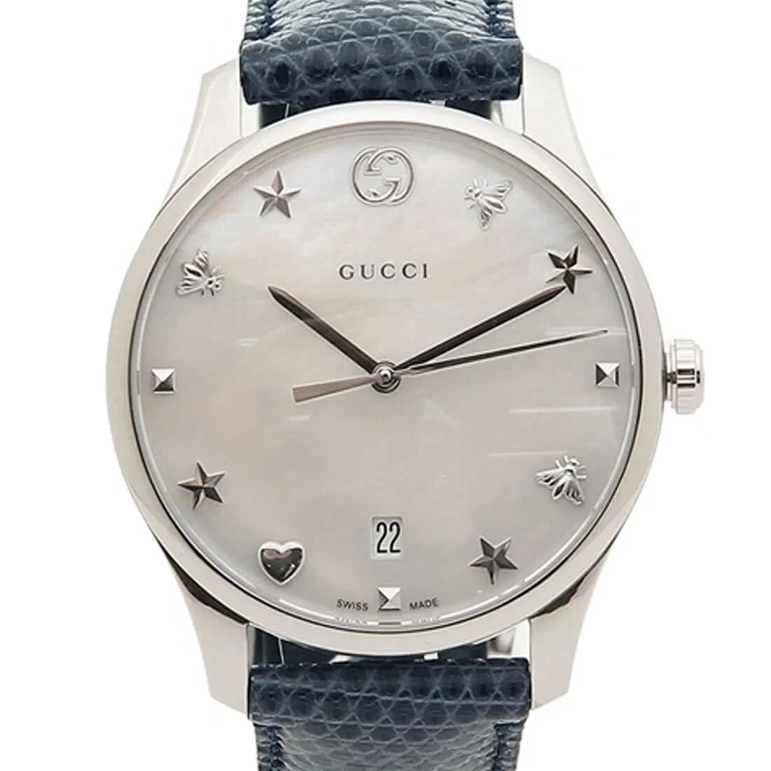 Gucci G-Timeless Quarz Perlmutt