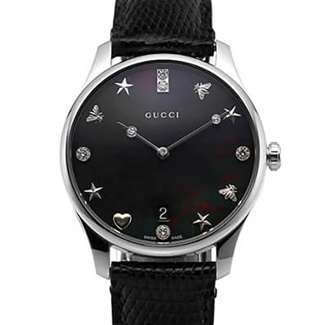 Gucci G-Timeless Quarz Perlmutt