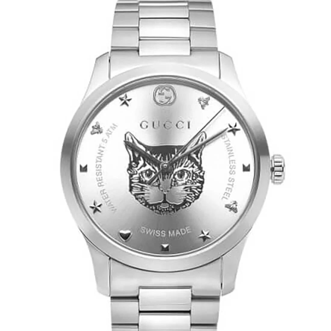Gucci G-Timeless Quarz Silber