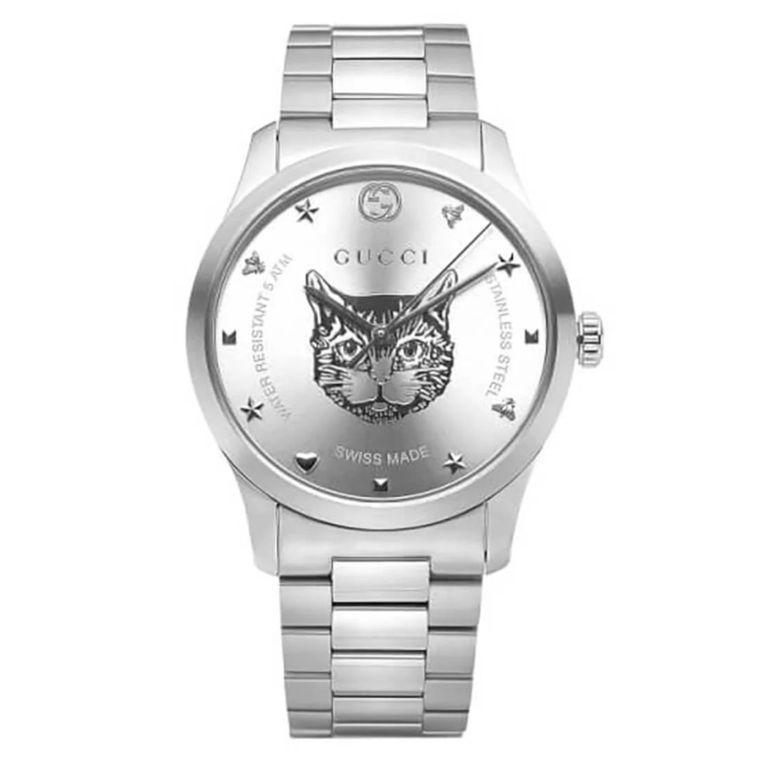 Gucci G-Timeless Quarz Silber