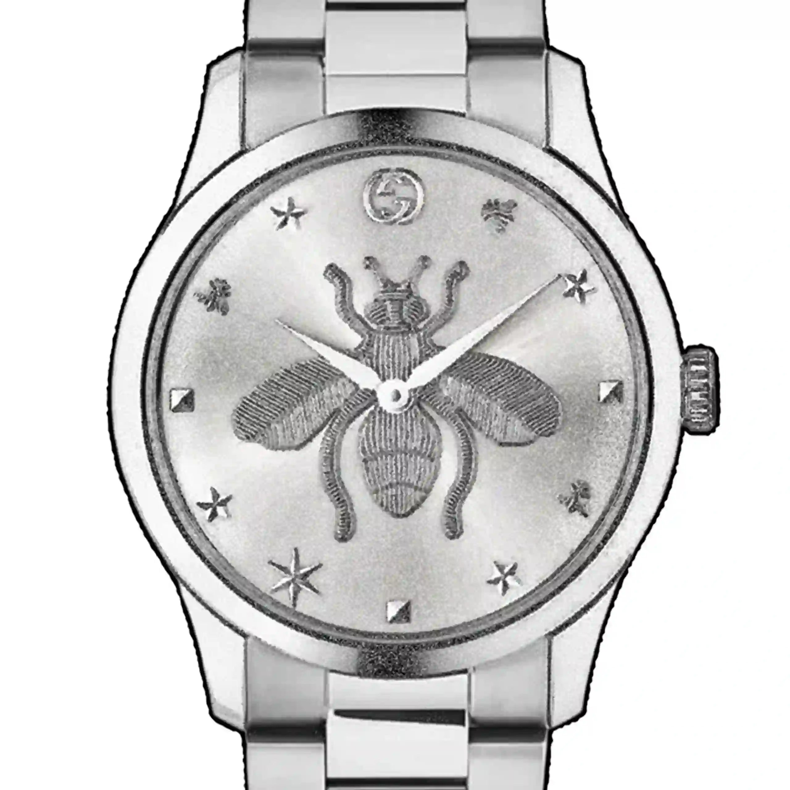 Gucci G-Timeless Quarz Silber