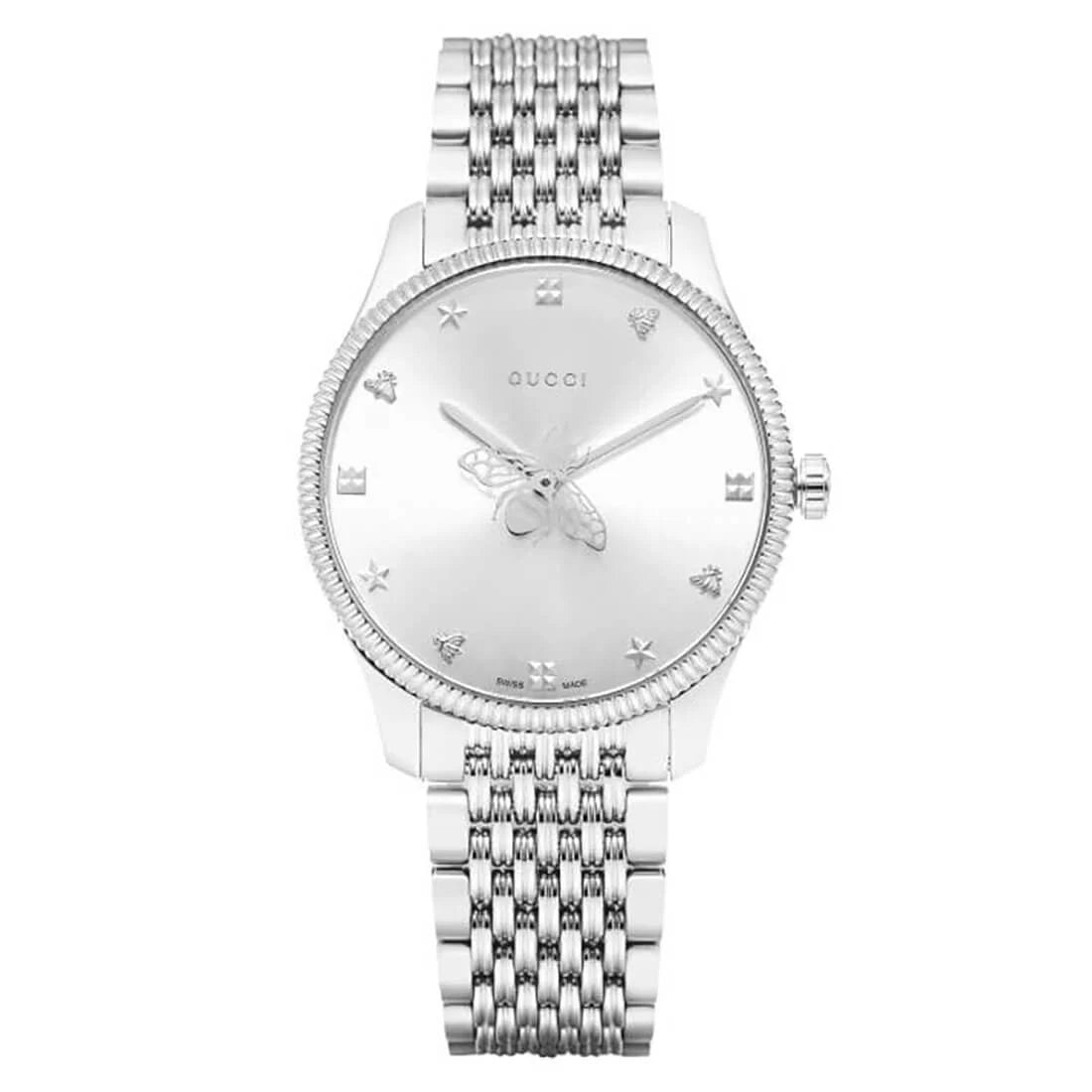 Gucci G-Timeless Quarz Silber