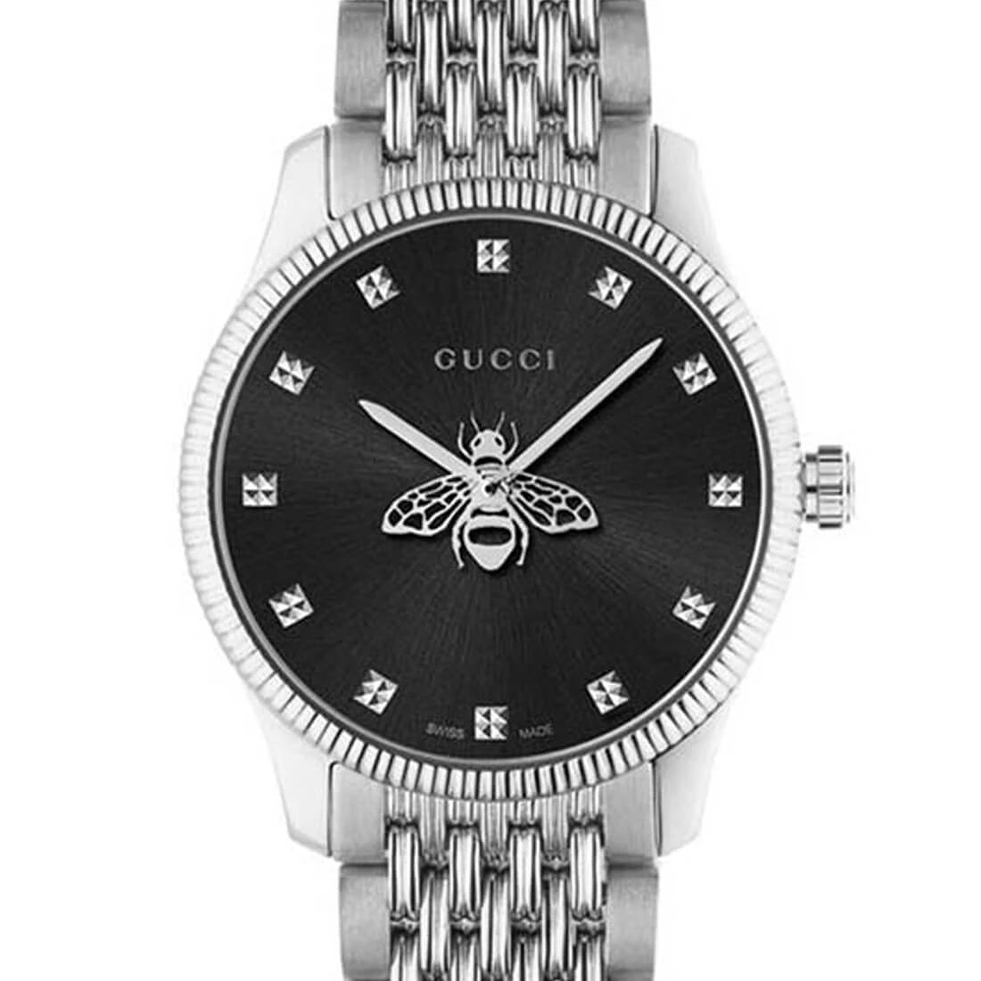 Gucci G-Timeless Quarz Schwarz