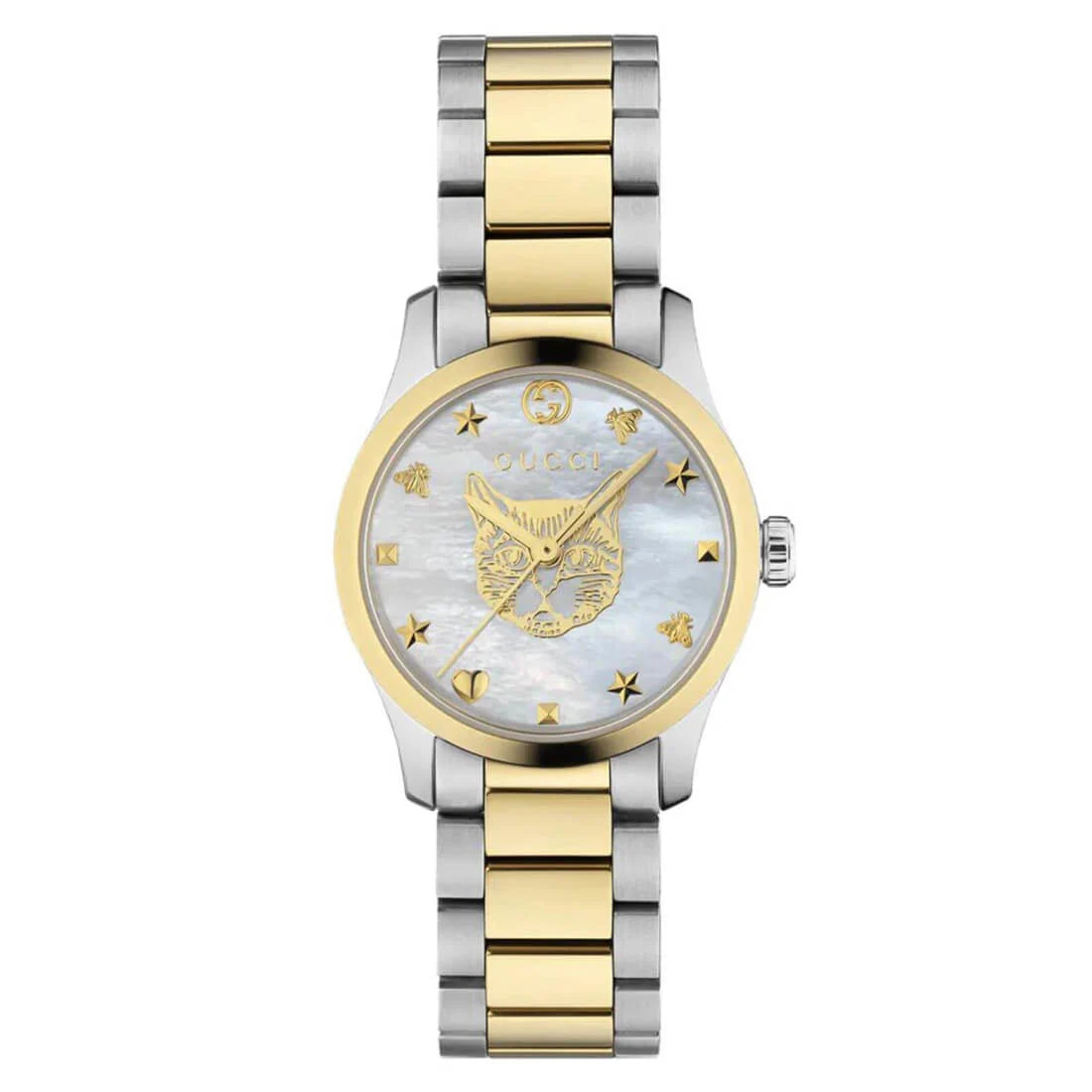 Gucci G-Timeless Quarz Perlmutt