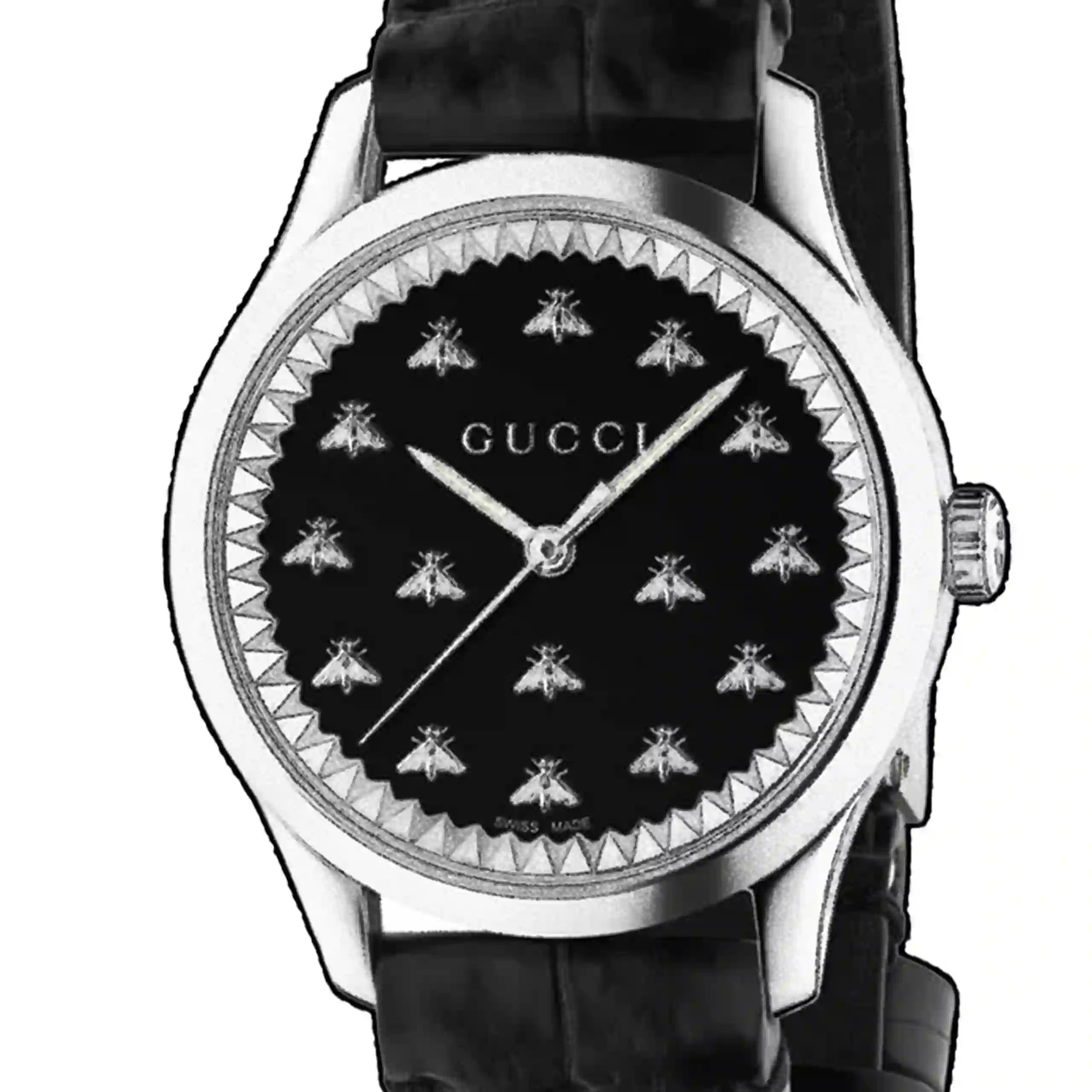 Gucci G-Timeless Quarz Schwarz