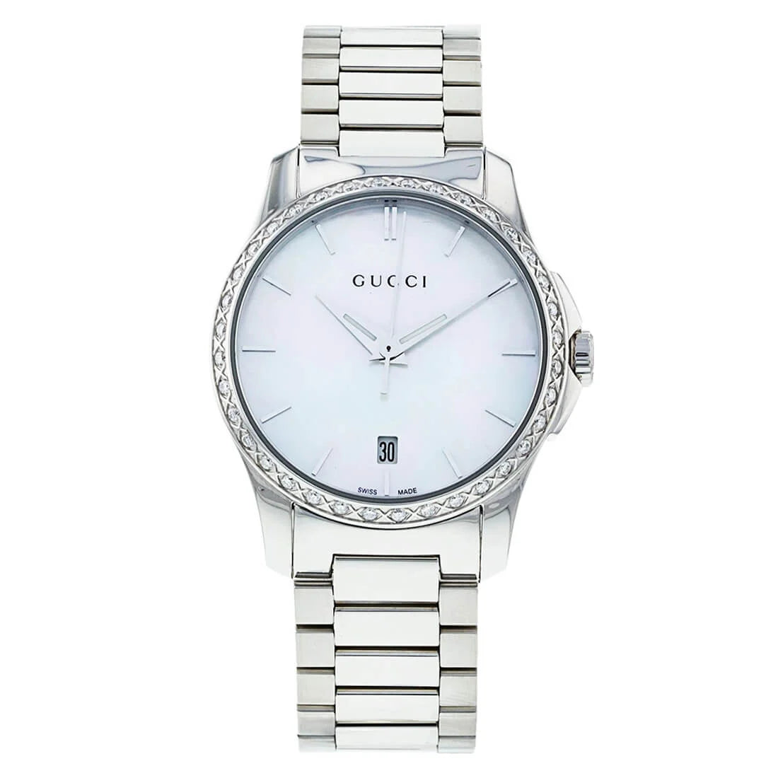 Gucci G-Timeless Quarz Perlmutt
