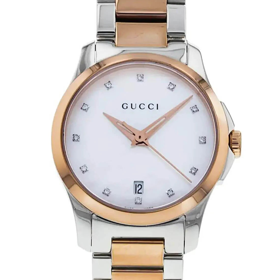 Gucci G-Timeless Quarz Perlmutt