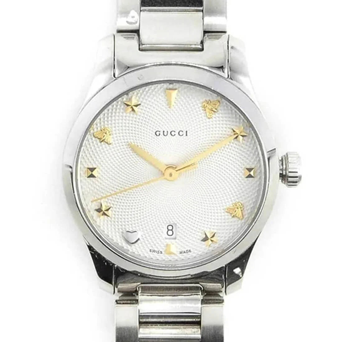 Gucci G-Timeless Quarz Silber
