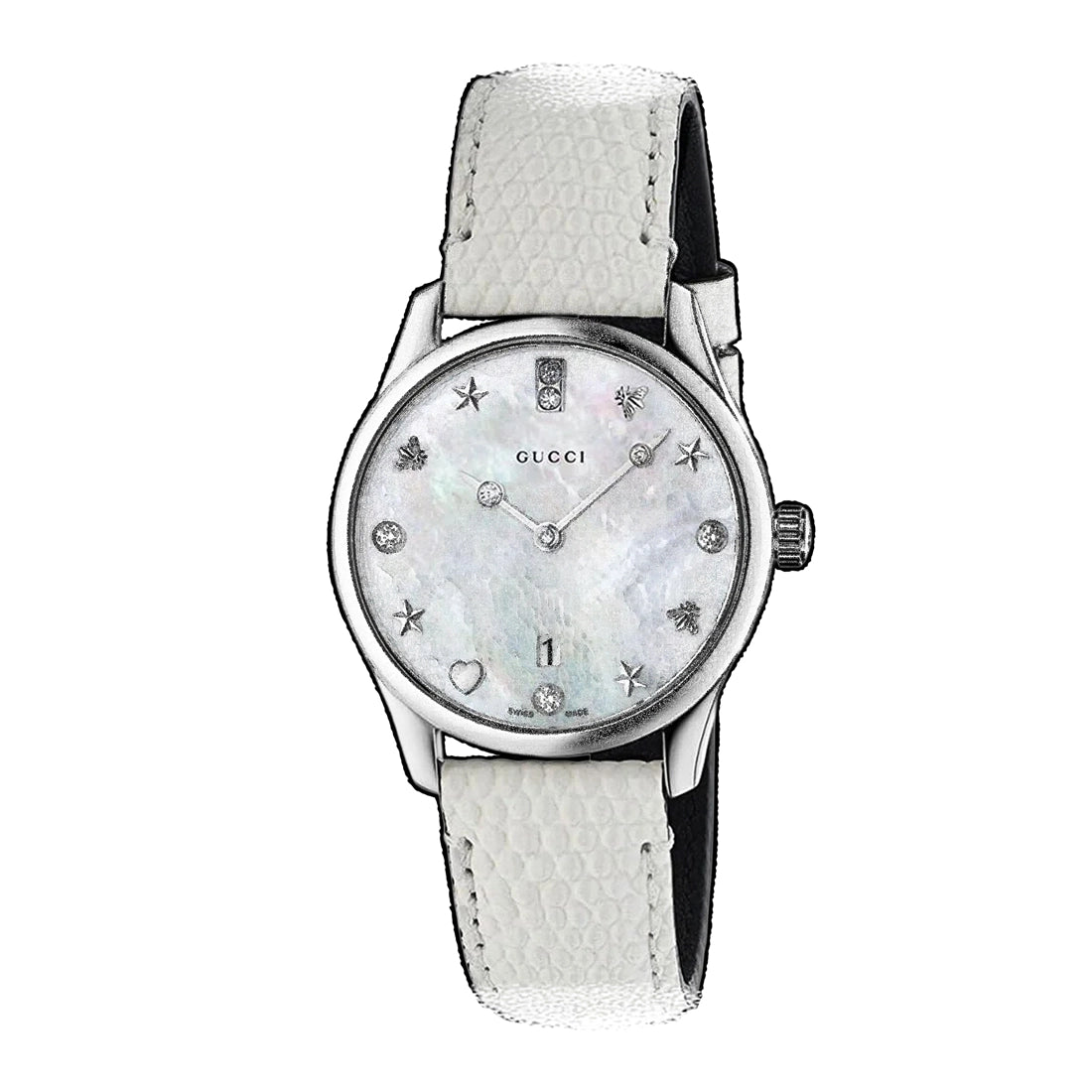 Gucci G-Timeless Quarz Perlmutt
