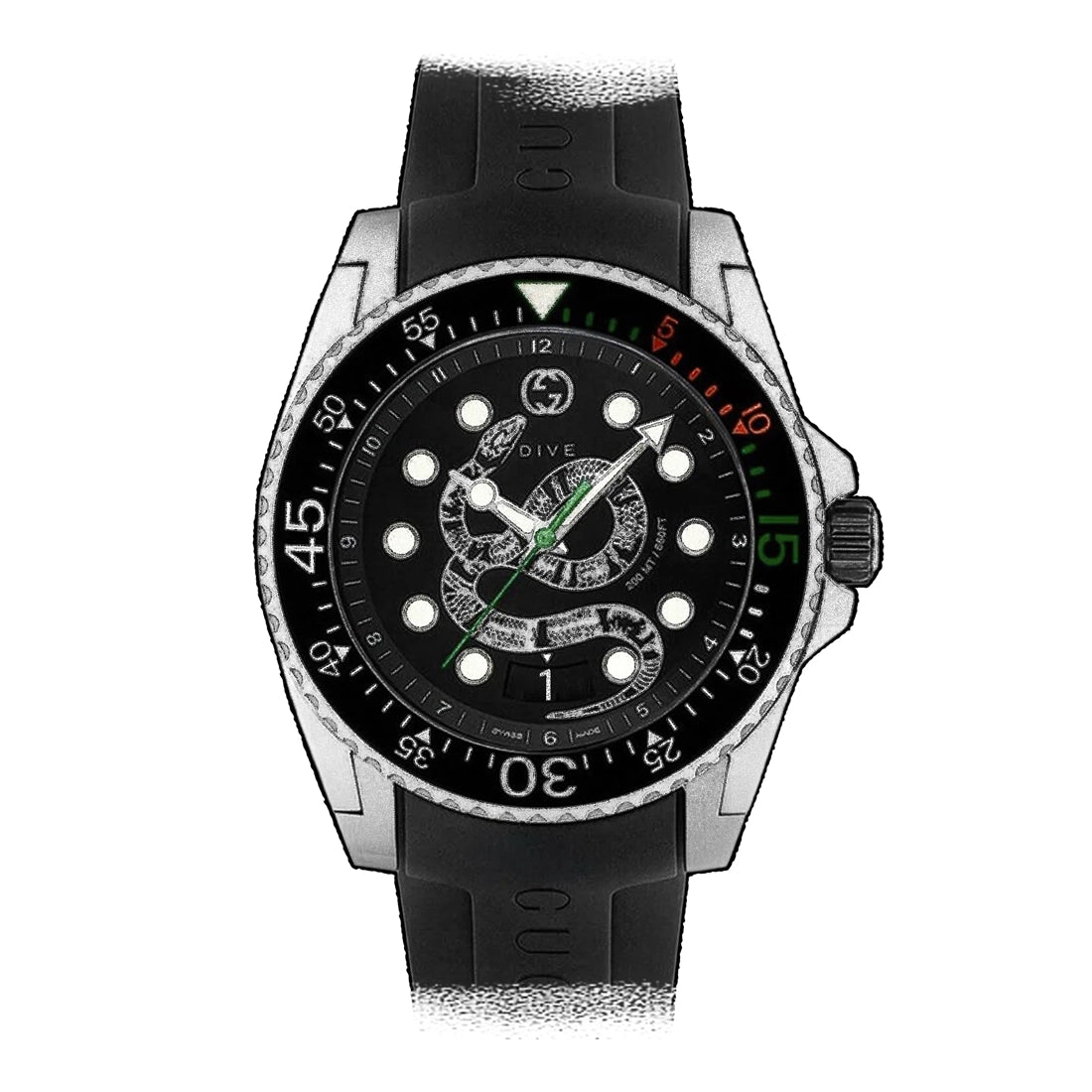 Gucci G-Timeless Quarz Schwarz