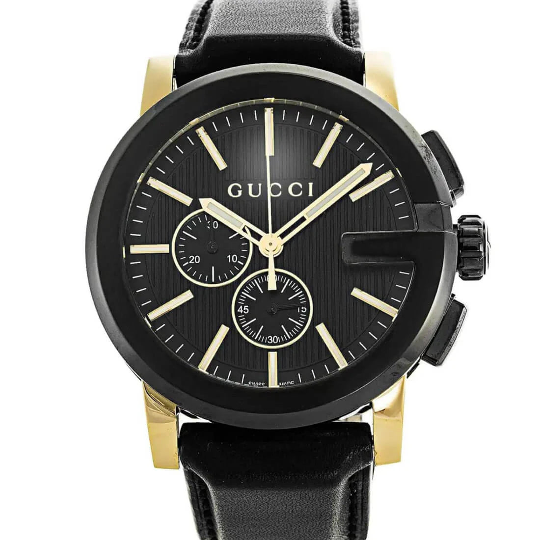 Gucci G-Chrono Quarz Schwarz