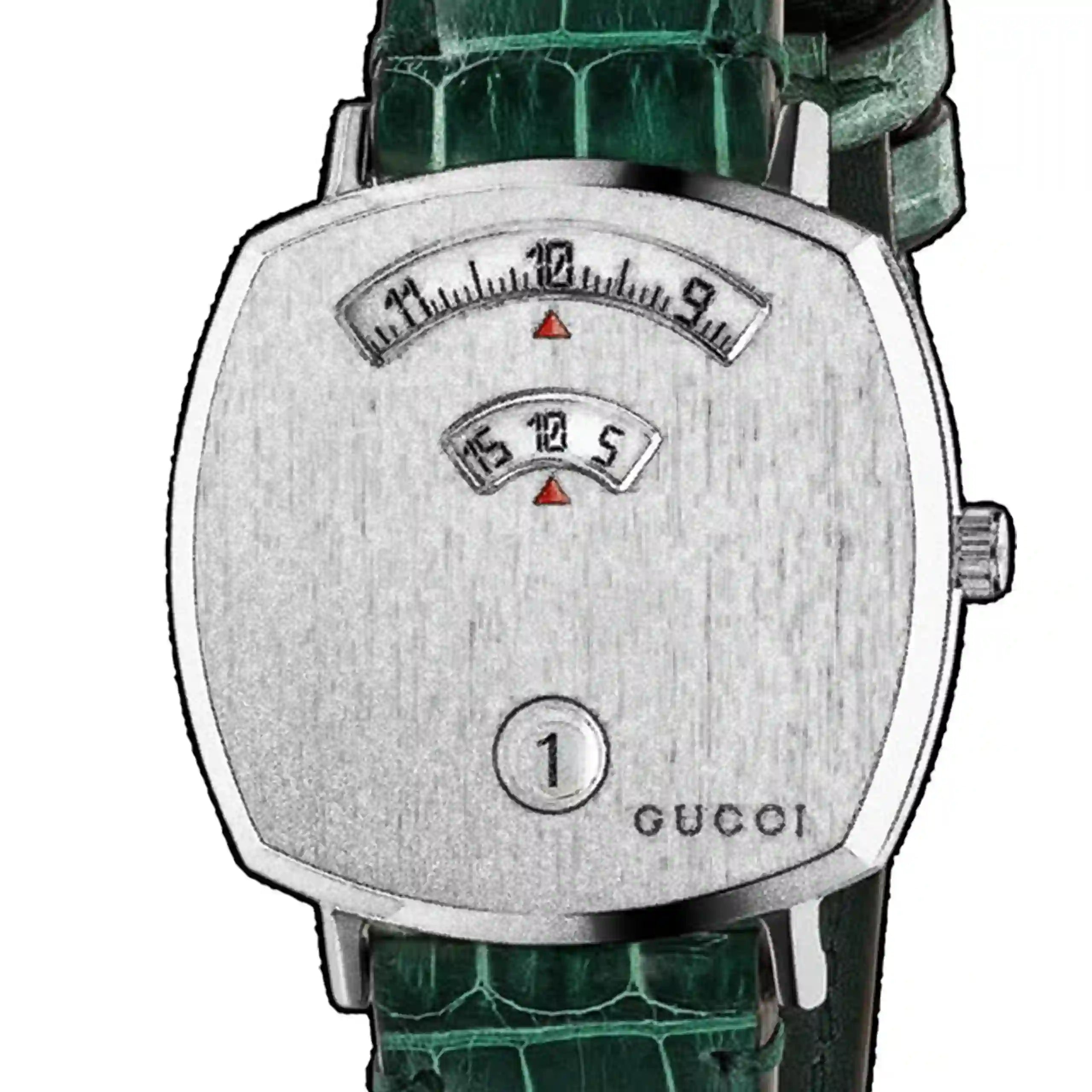 Gucci Grip Quarz Silber