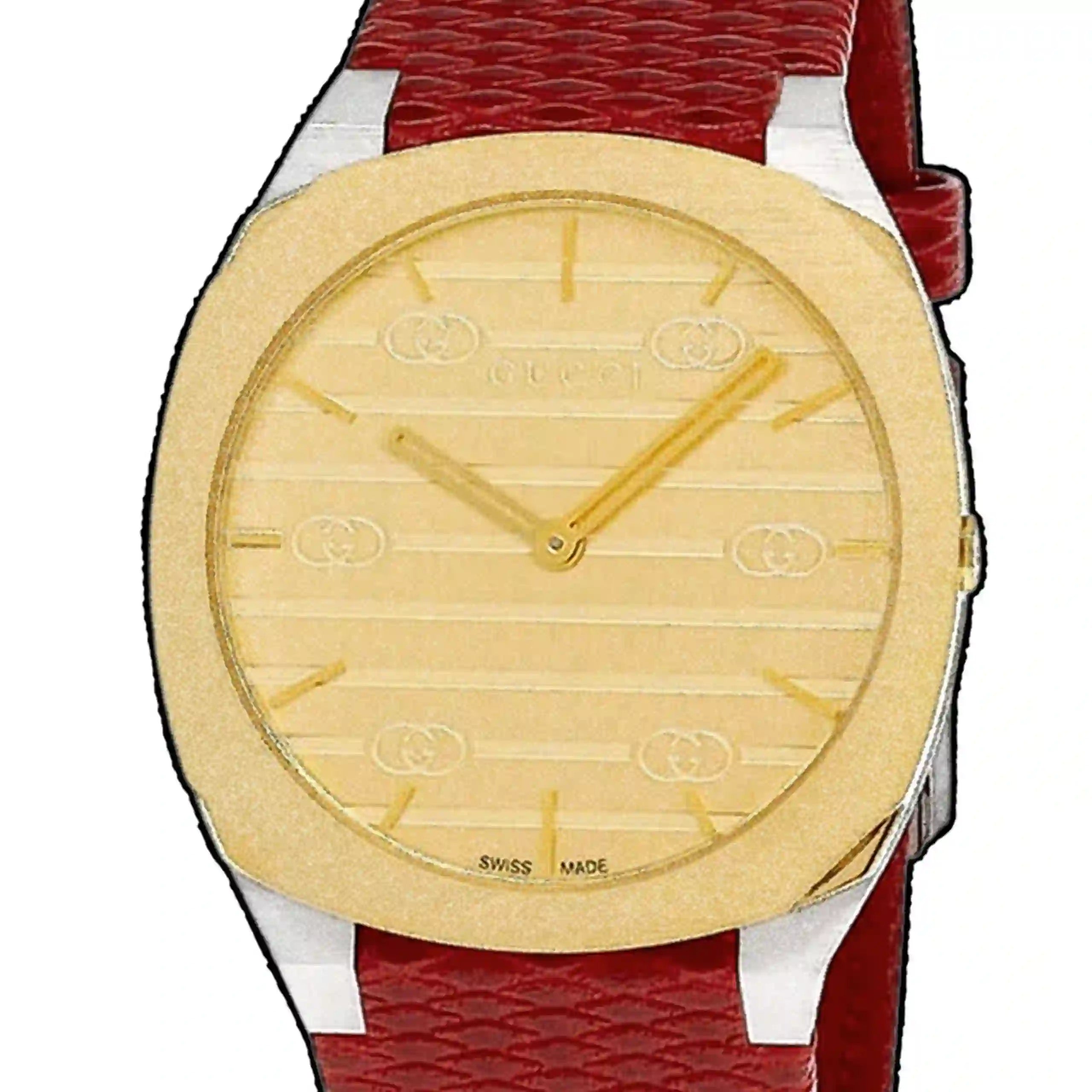 Gucci Gucci 25H Quartz Gold 34mm