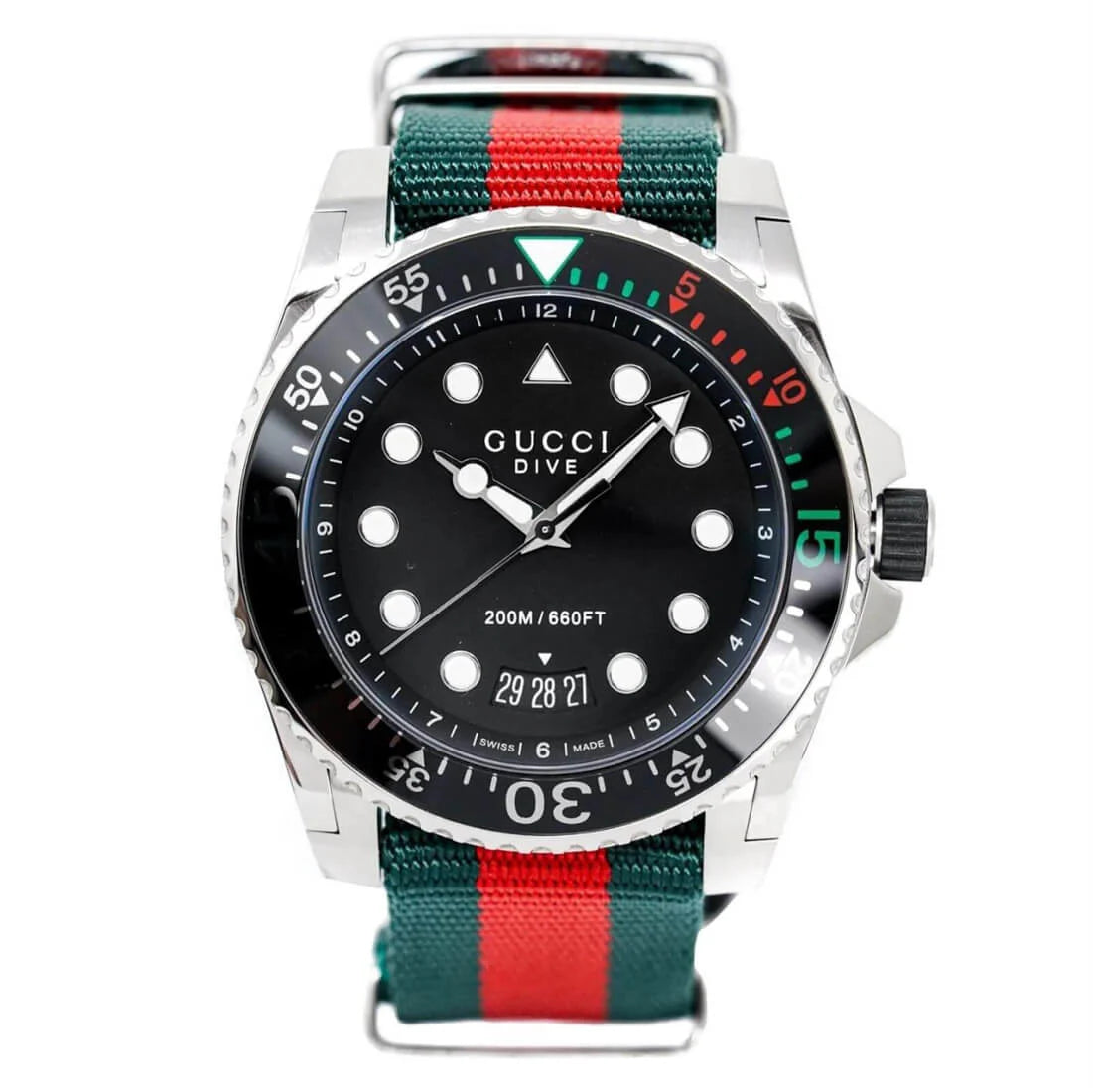 Gucci Gucci Dive Quarz Schwarz