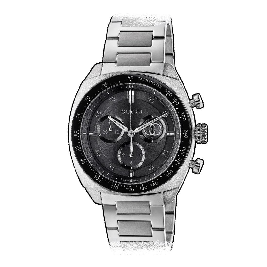 Gucci Interlocking Quartz Black 41mm