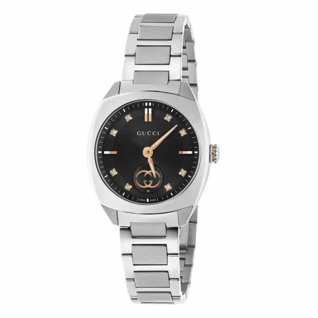 Gucci Interlocking Quartz Black 29mm
