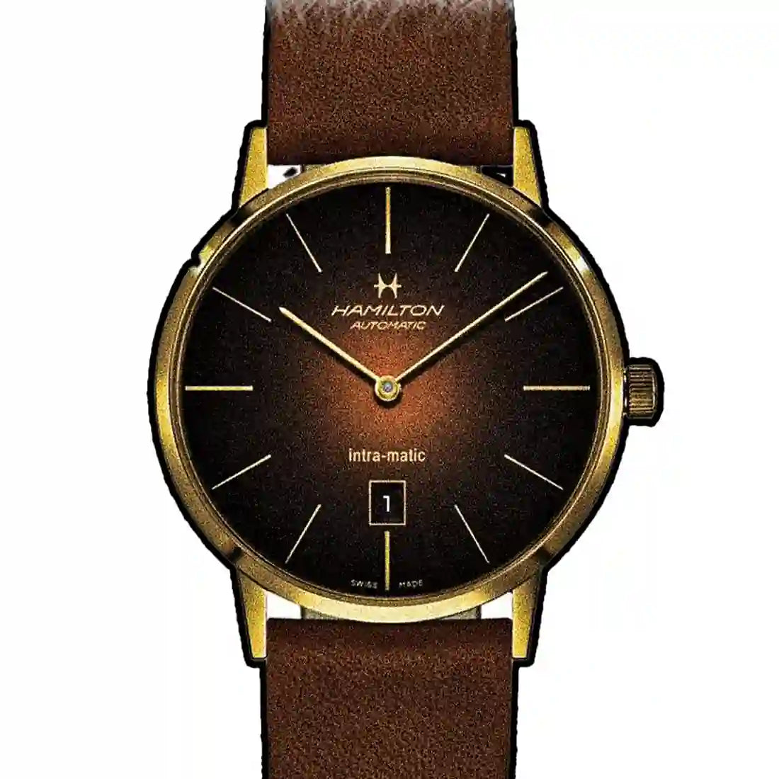 HAMILTON American Classic Automatic Brown 38mm