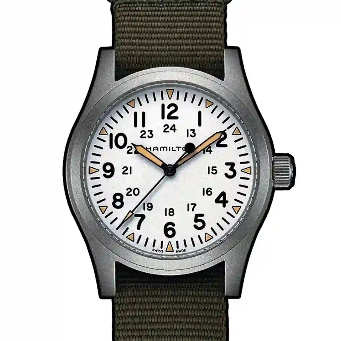 Hamilton Kaki  Remontage Manuel Blanc