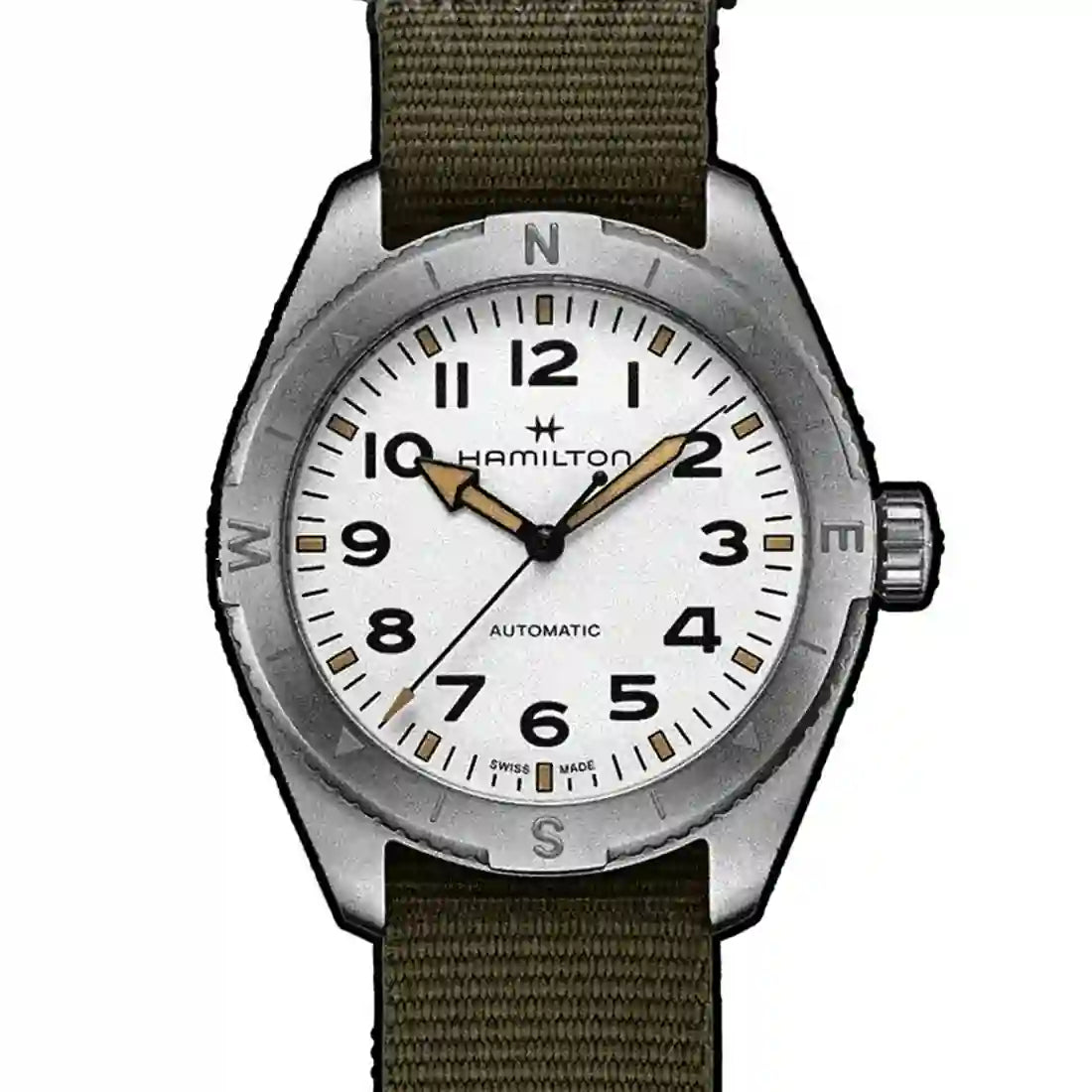 Hamilton Kaki  Automatique Blanc