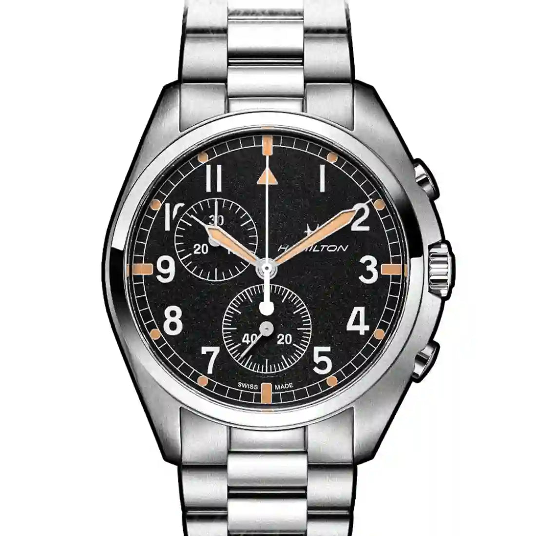 Hamilton Kaki  Quartz Noir