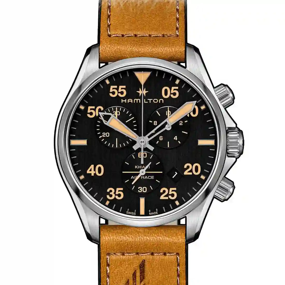 Hamilton Kaki  Quartz Noir