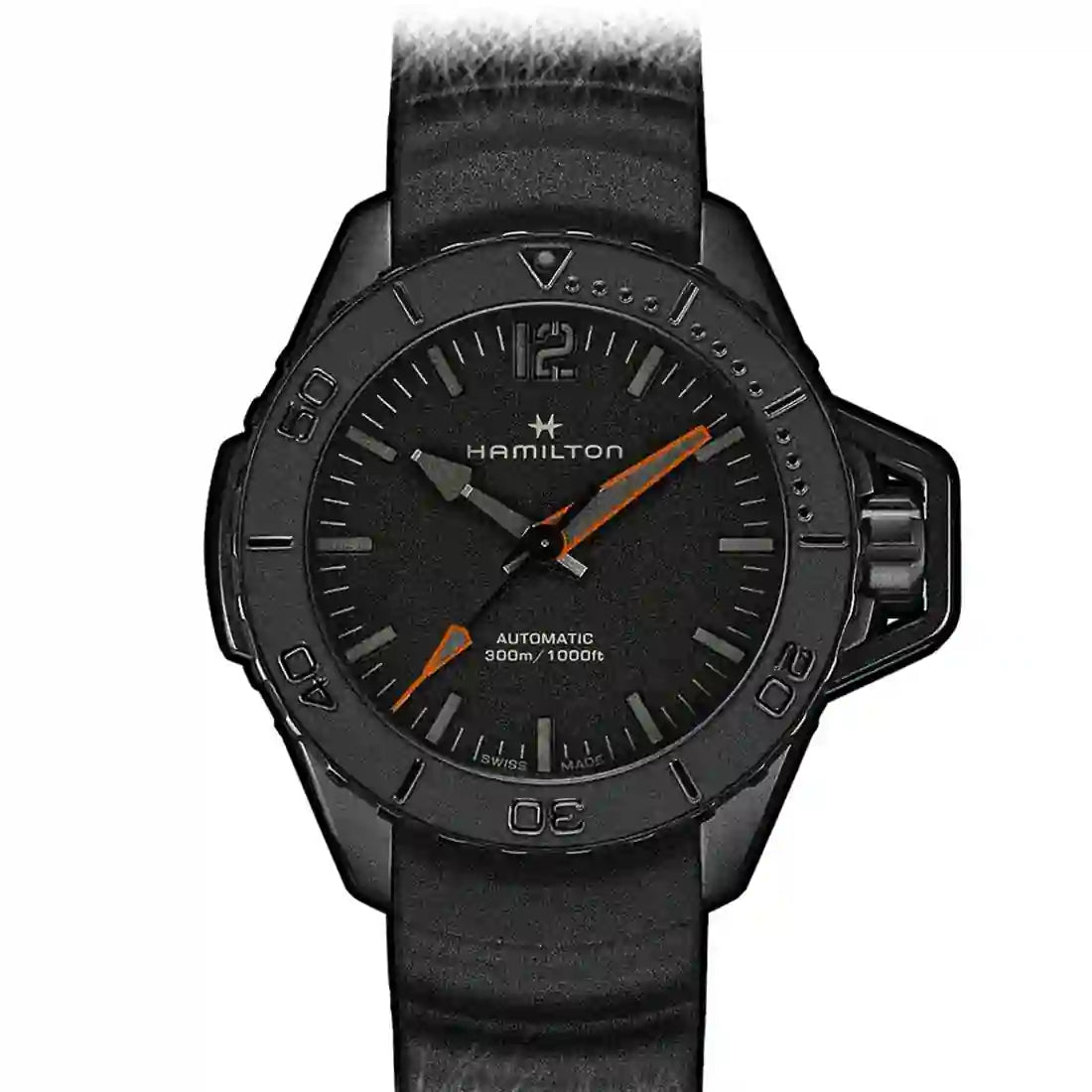 Hamilton Kaki Bleu Automatique Noir