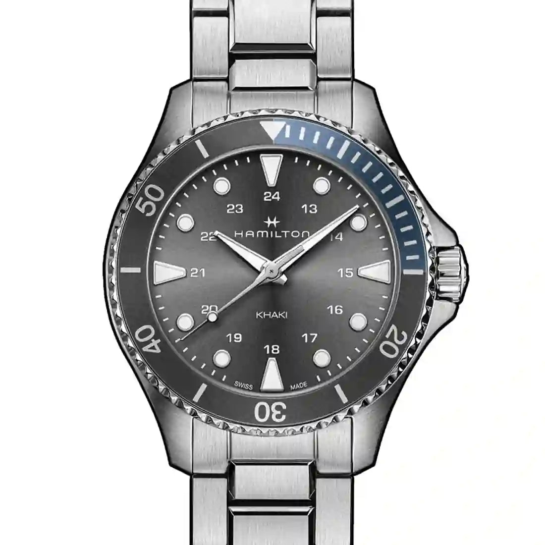 Hamilton Khaki Navy Quartz Grey 37mm