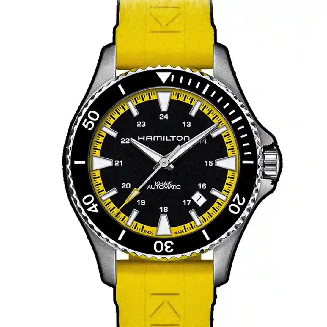 Hamilton Kaki Bleu Automatique Noir 40mm