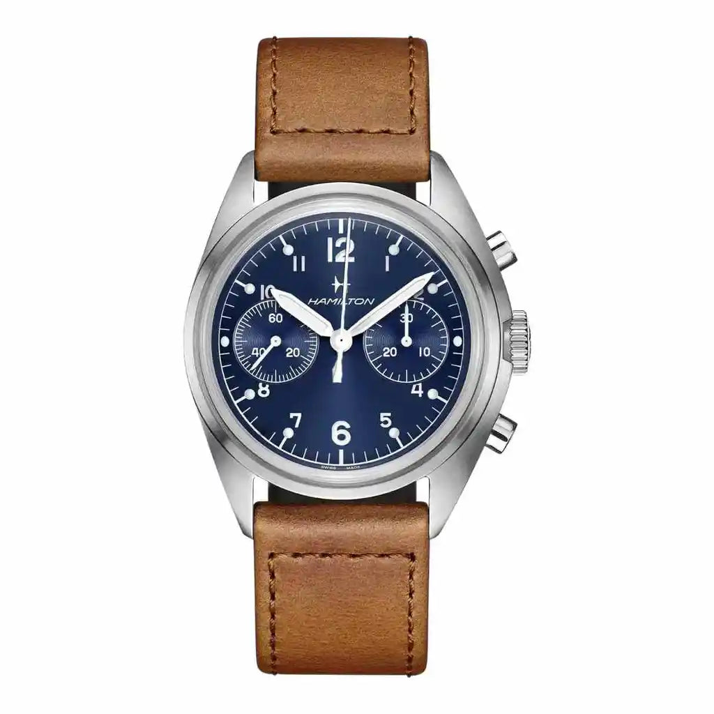Hamilton Khaki H76409540 Blue Dial Stainless steel 40mm Watch