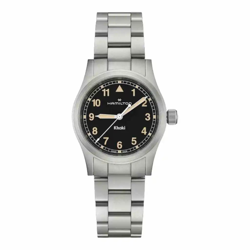 Hamilton Khaki H69301131 Black Dial Stainless steel 33mm Watch
