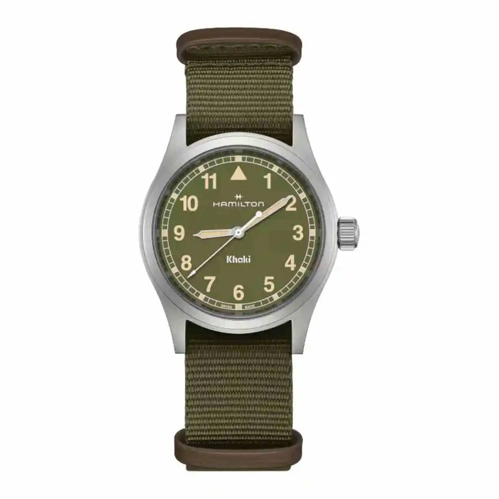 Hamilton Khaki H69401160 Green Dial Stainless steel 38mm Watch
