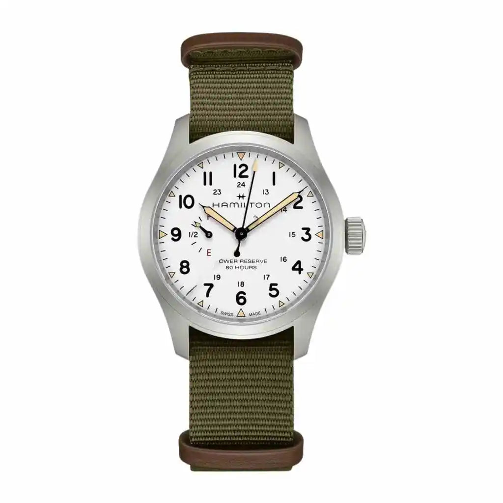 Hamilton Khaki Field H69509910 White Dial Stainless steel 40mm Watch