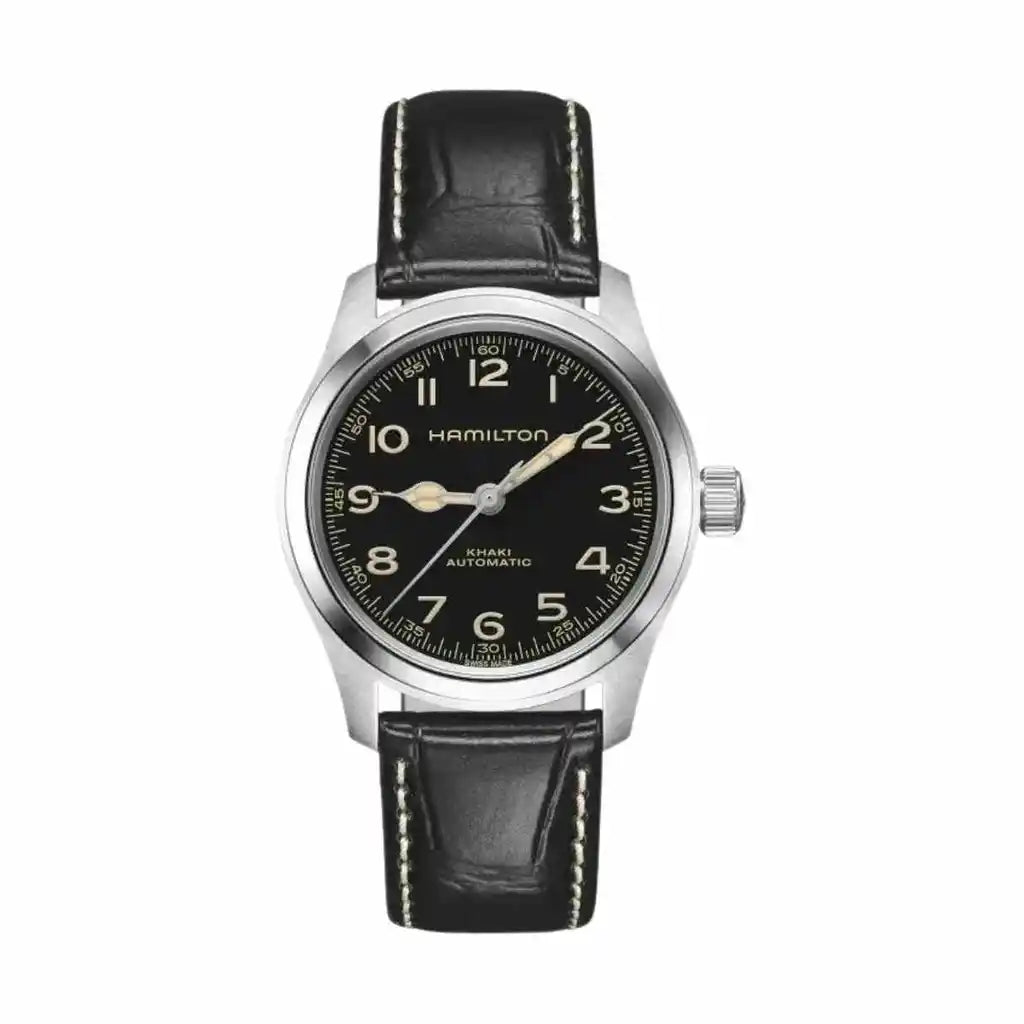 Hamilton Khaki H70605732 Black Dial Stainless steel 42mm Watch
