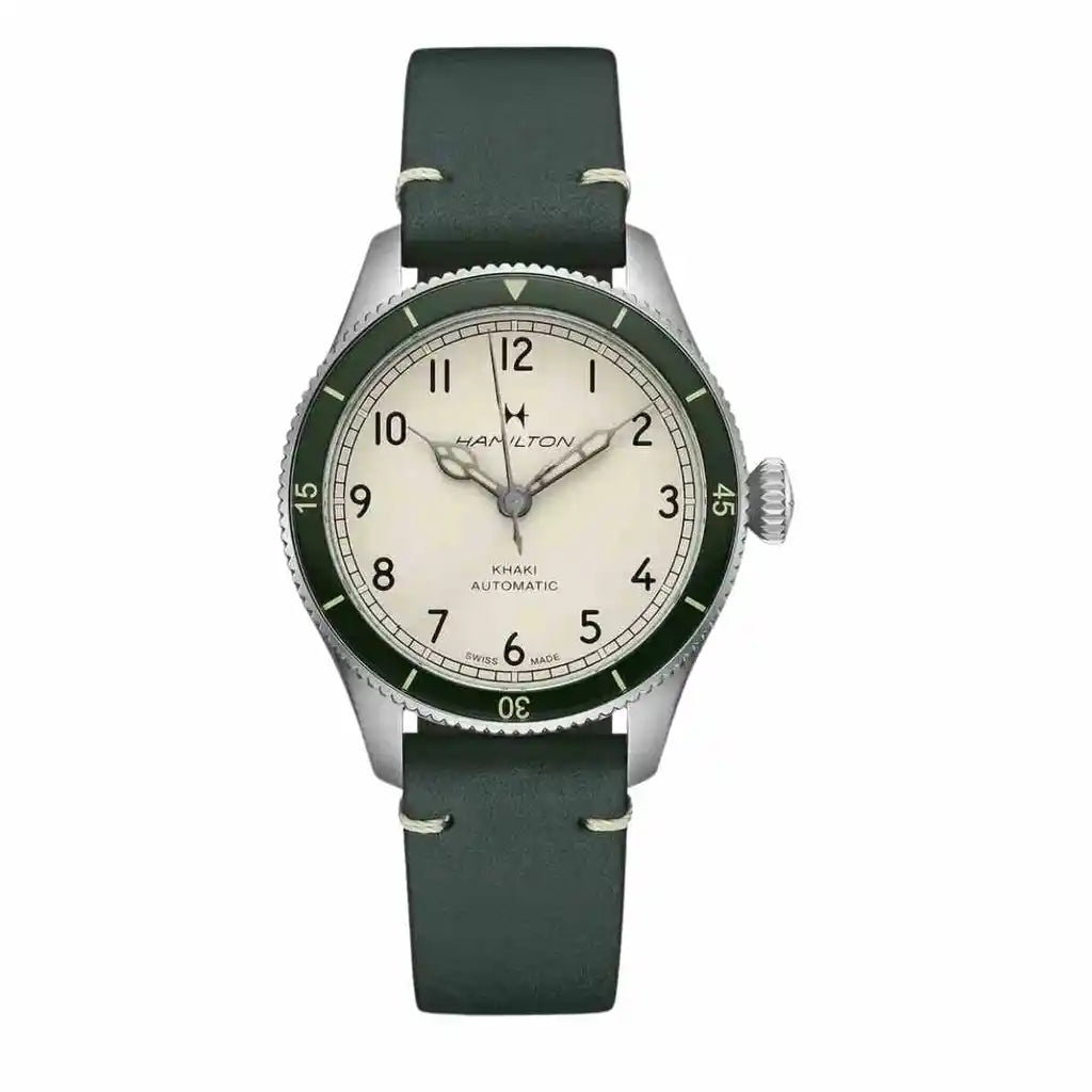 Hamilton Khaki H76255810 Beige Dial Stainless steel 38mm Watch