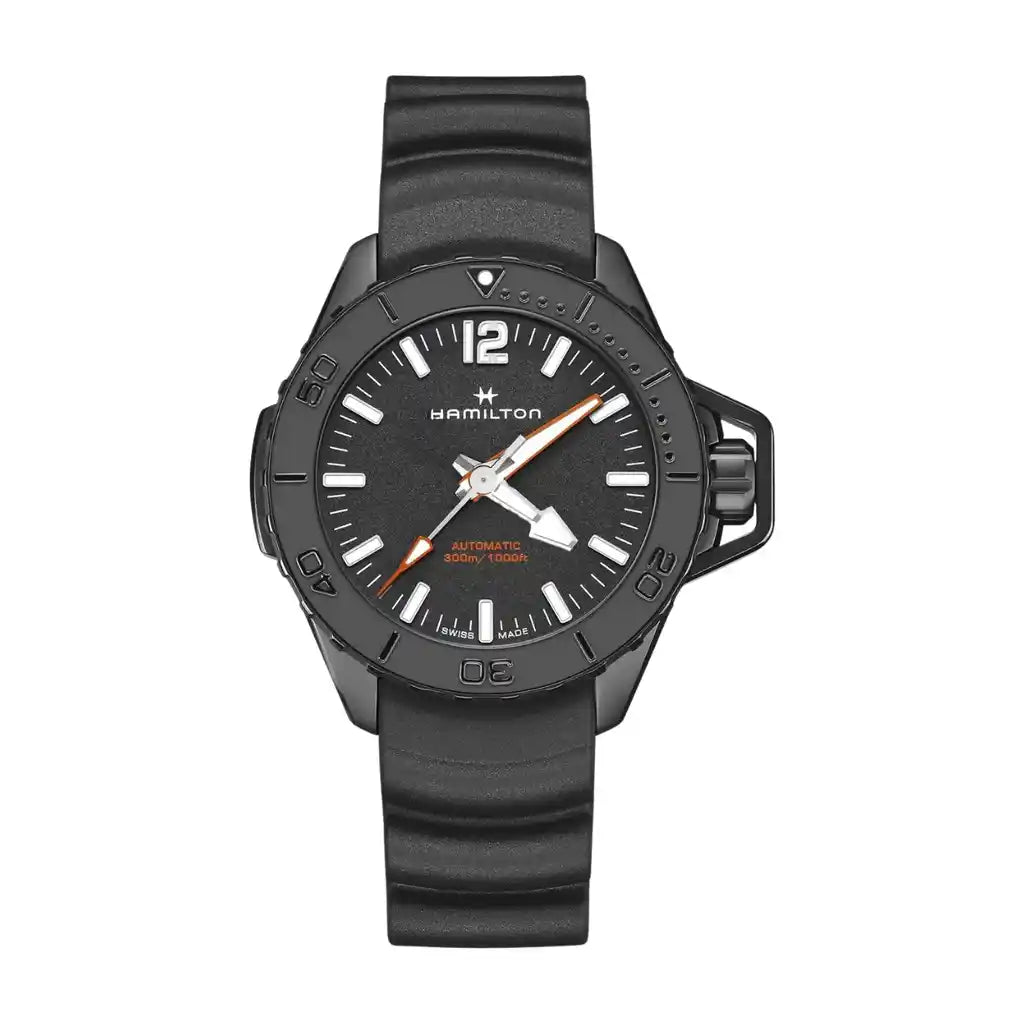 Hamilton Khaki H77855330 Black Dial Stainless steel 46mm Watch