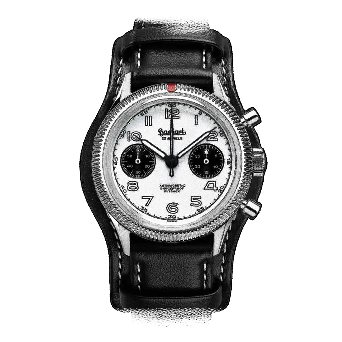 Hanhart 417 Manual Winding Silver 42mm