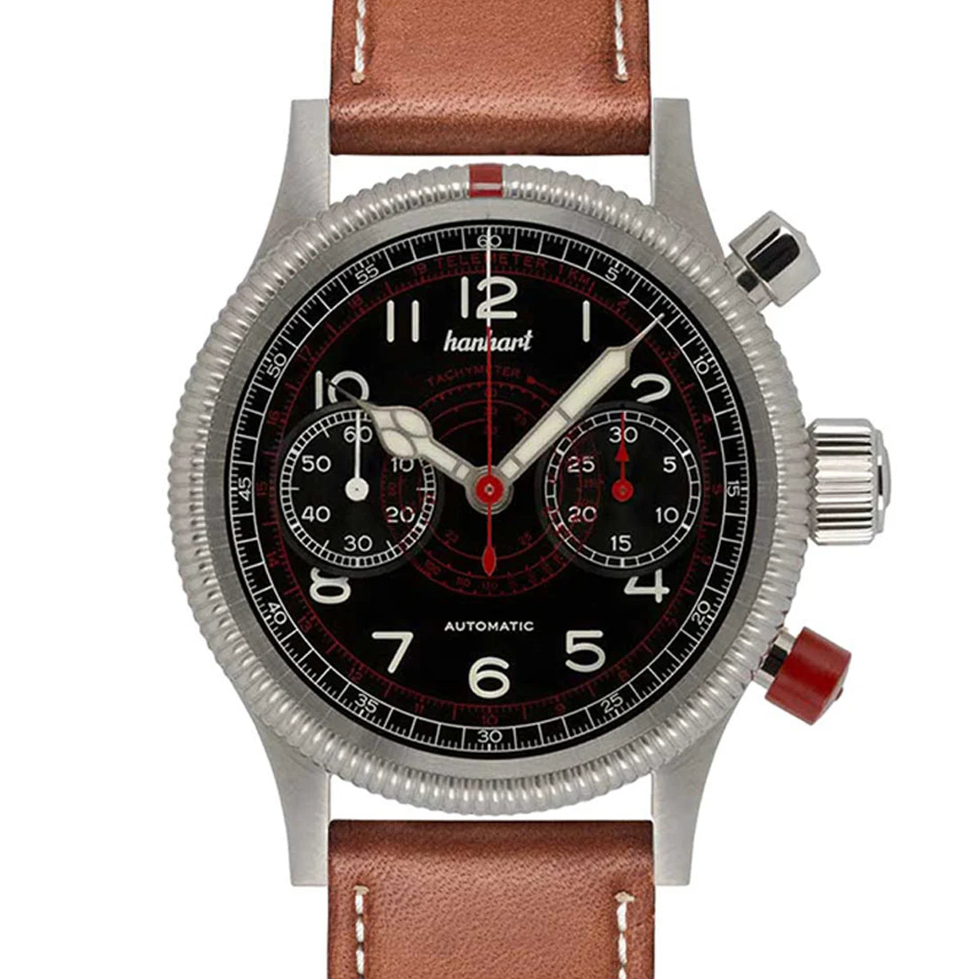 Hanhart Pioneer Automatic Black 40mm